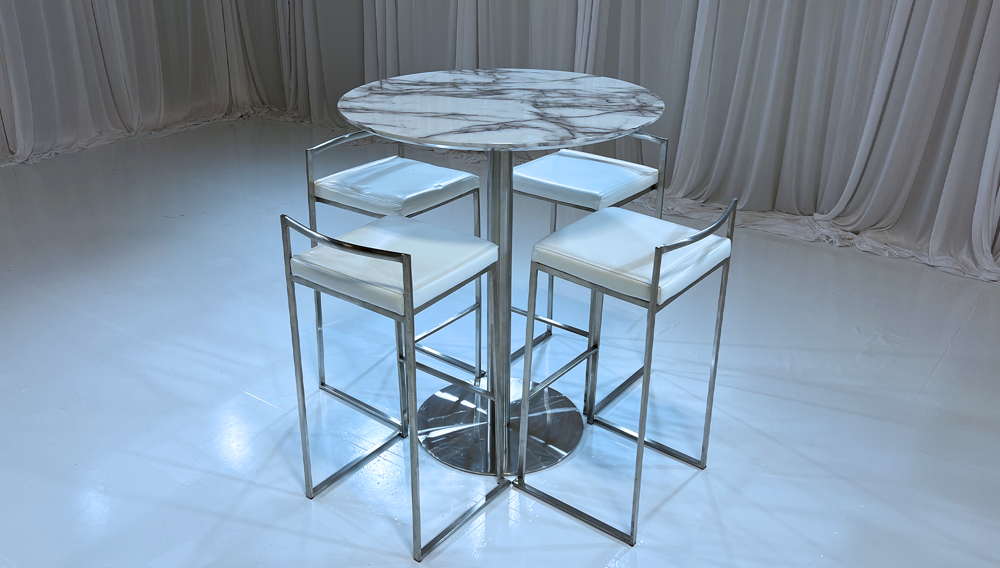 PARIS HIGHBOY GROUPING 2 - SILVER