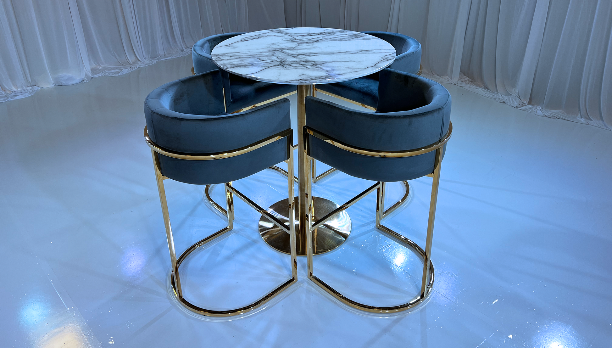 PARIS HIGHBOY GROUPING 2 - GOLD