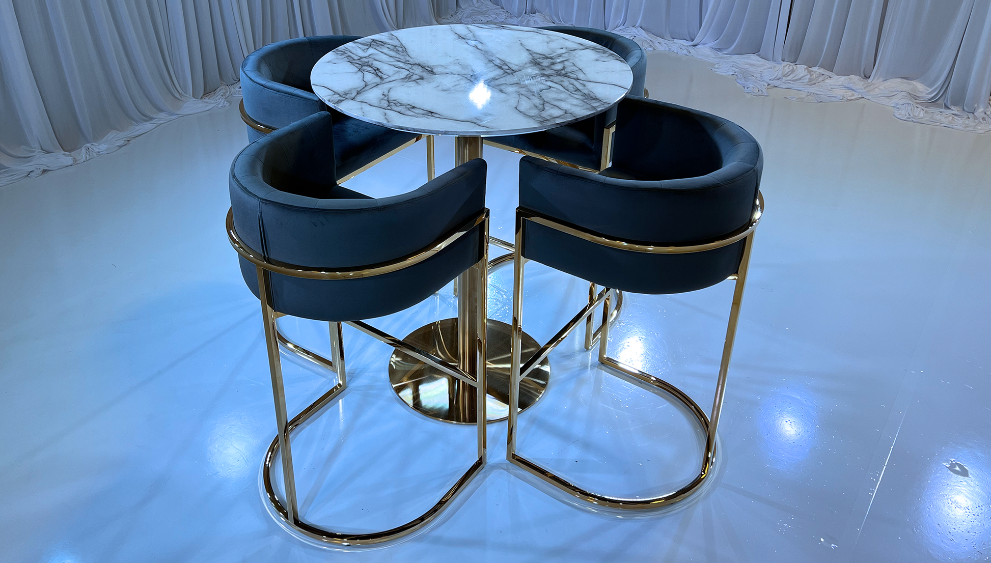PARIS HIGHBOY GROUPING 2 - GOLD