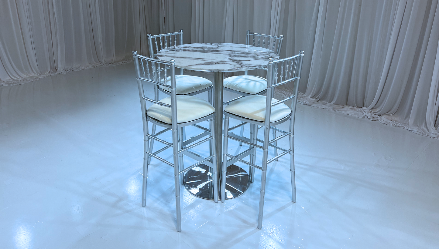 PARIS HIGHBOY GROUPING 3 - SILVER