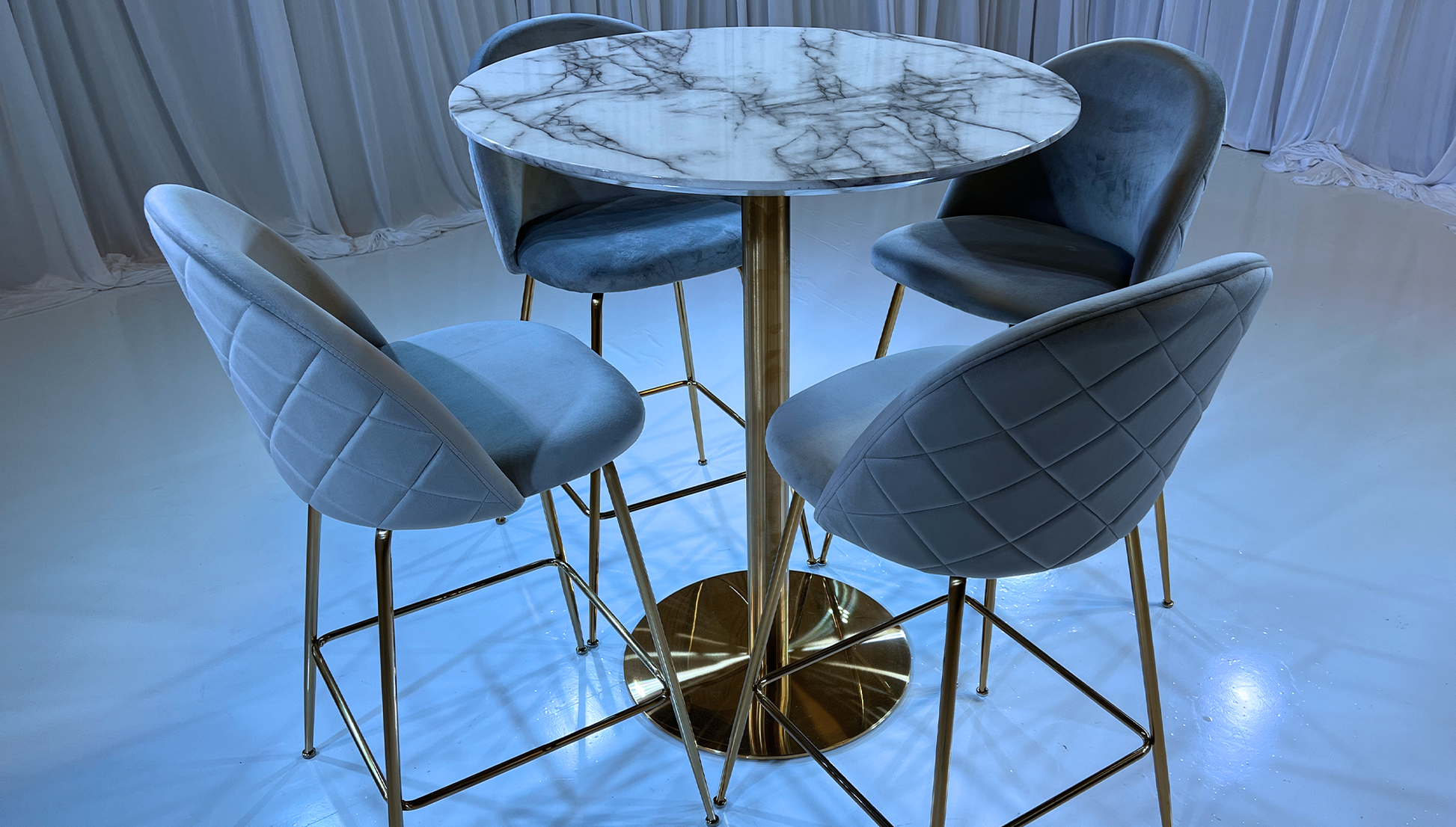 PARIS HIGHBOY GROUPING 3 - GOLD