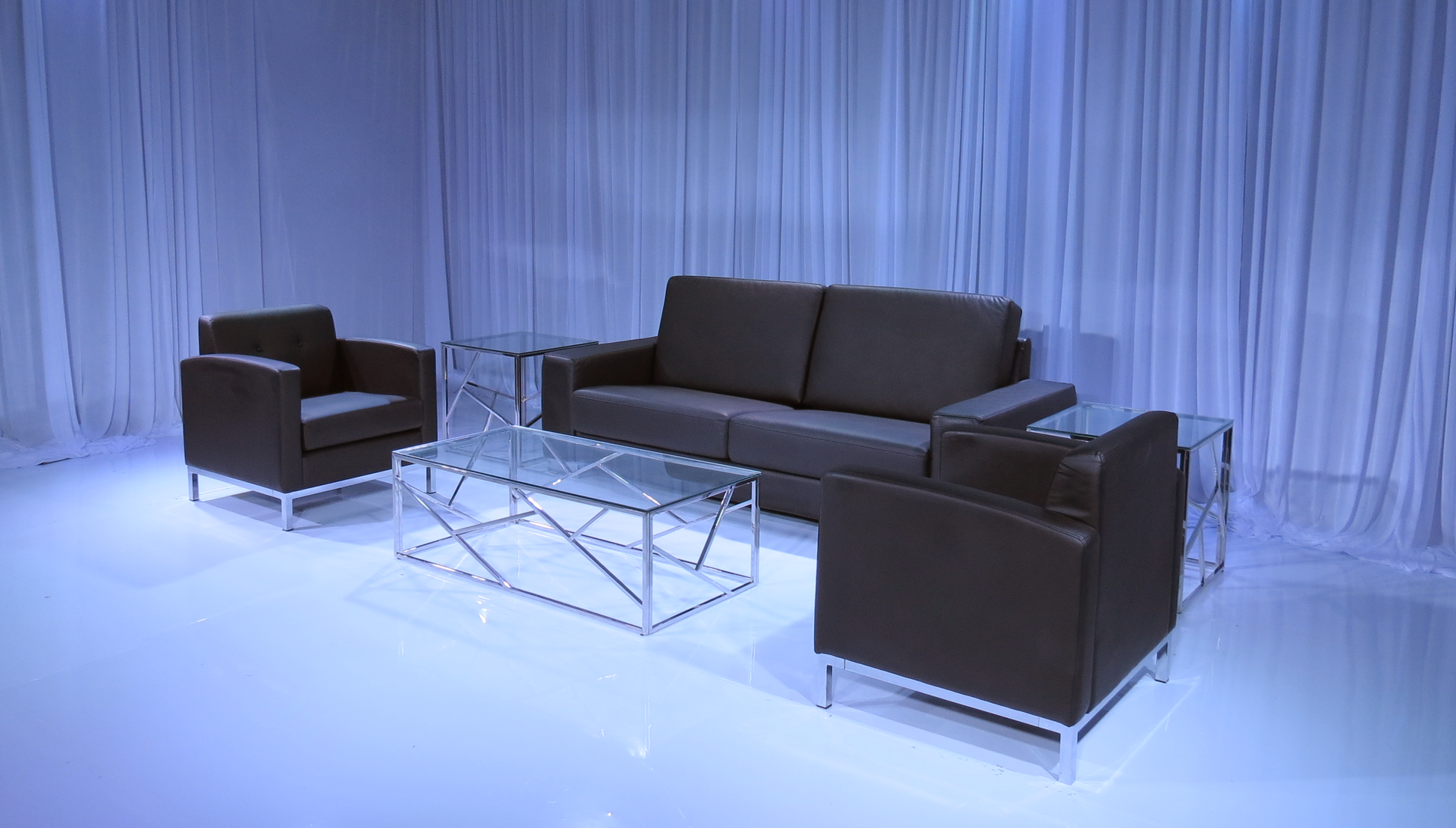 PEACHTREE SOFA GROUPING 2 - BLACK