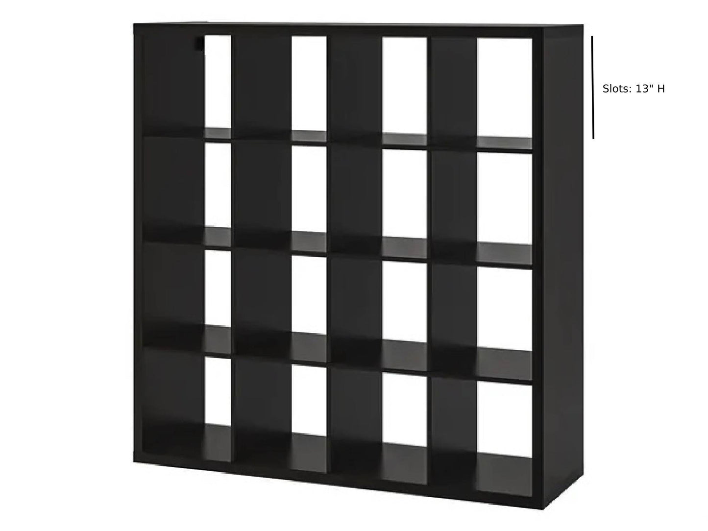 PEACHTREE 16-SLOT DISPLAY UNIT - BLACK