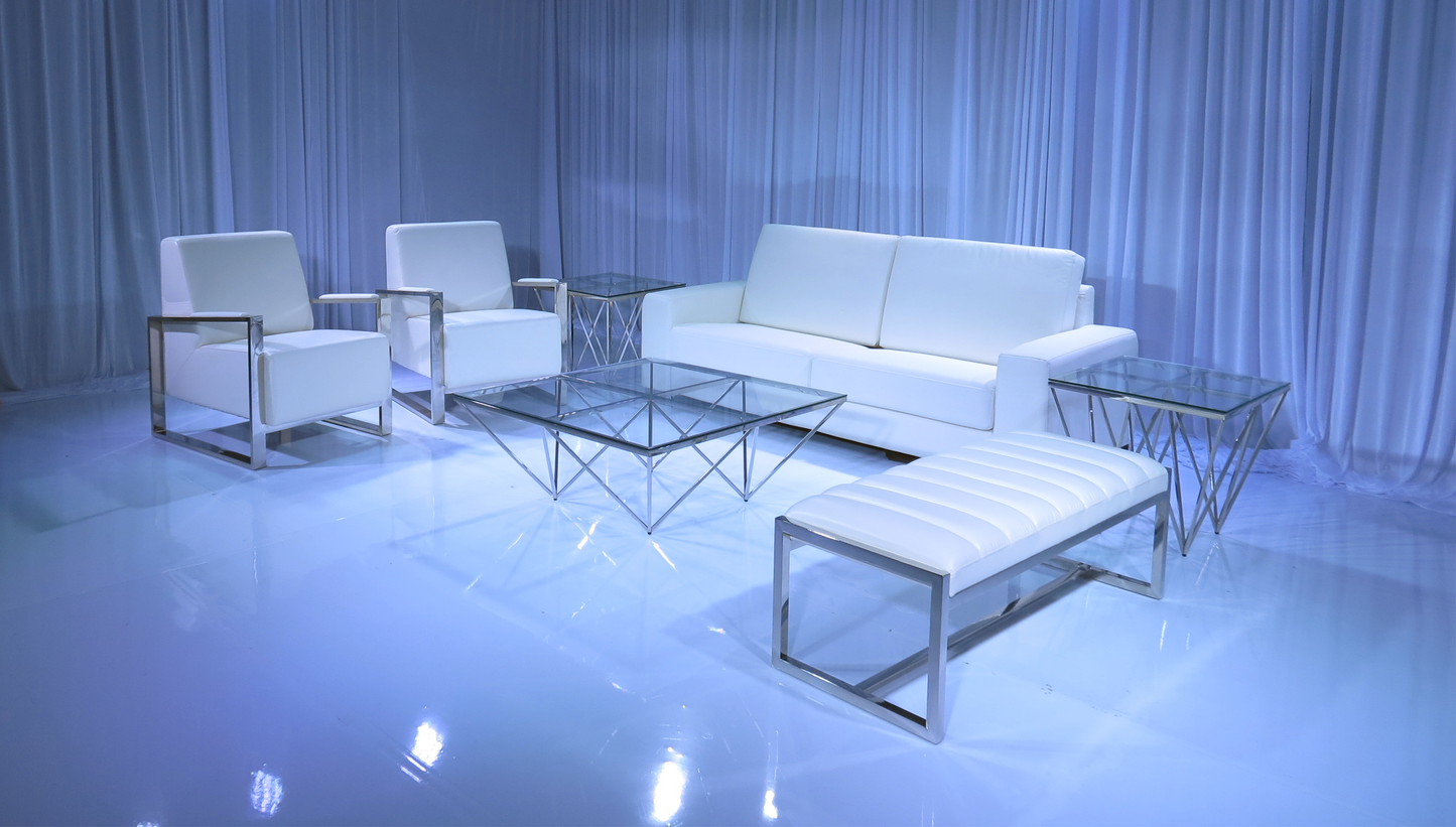 PEACHTREE SOFA GROUPING 3 - WHITE
