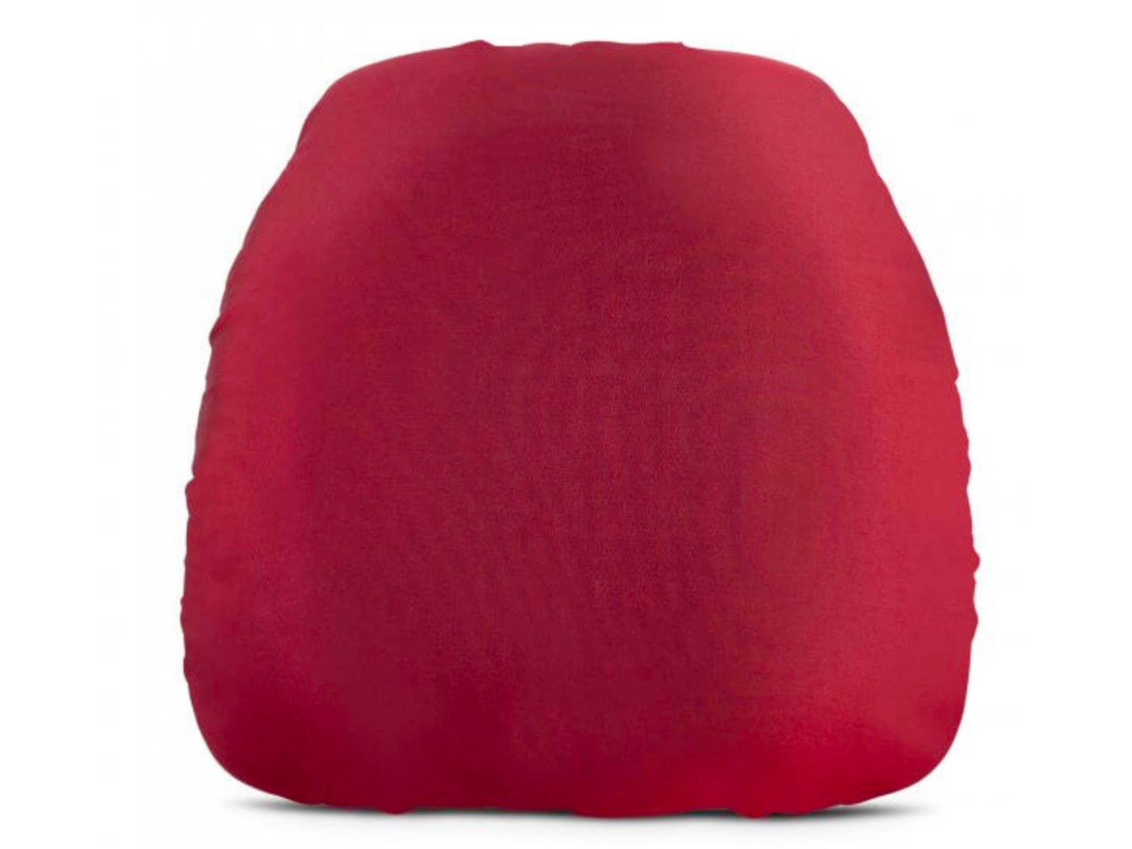 HARD BACK CUSHION FOR CHIAVARI CHAIR- RED SATIN FABRIC