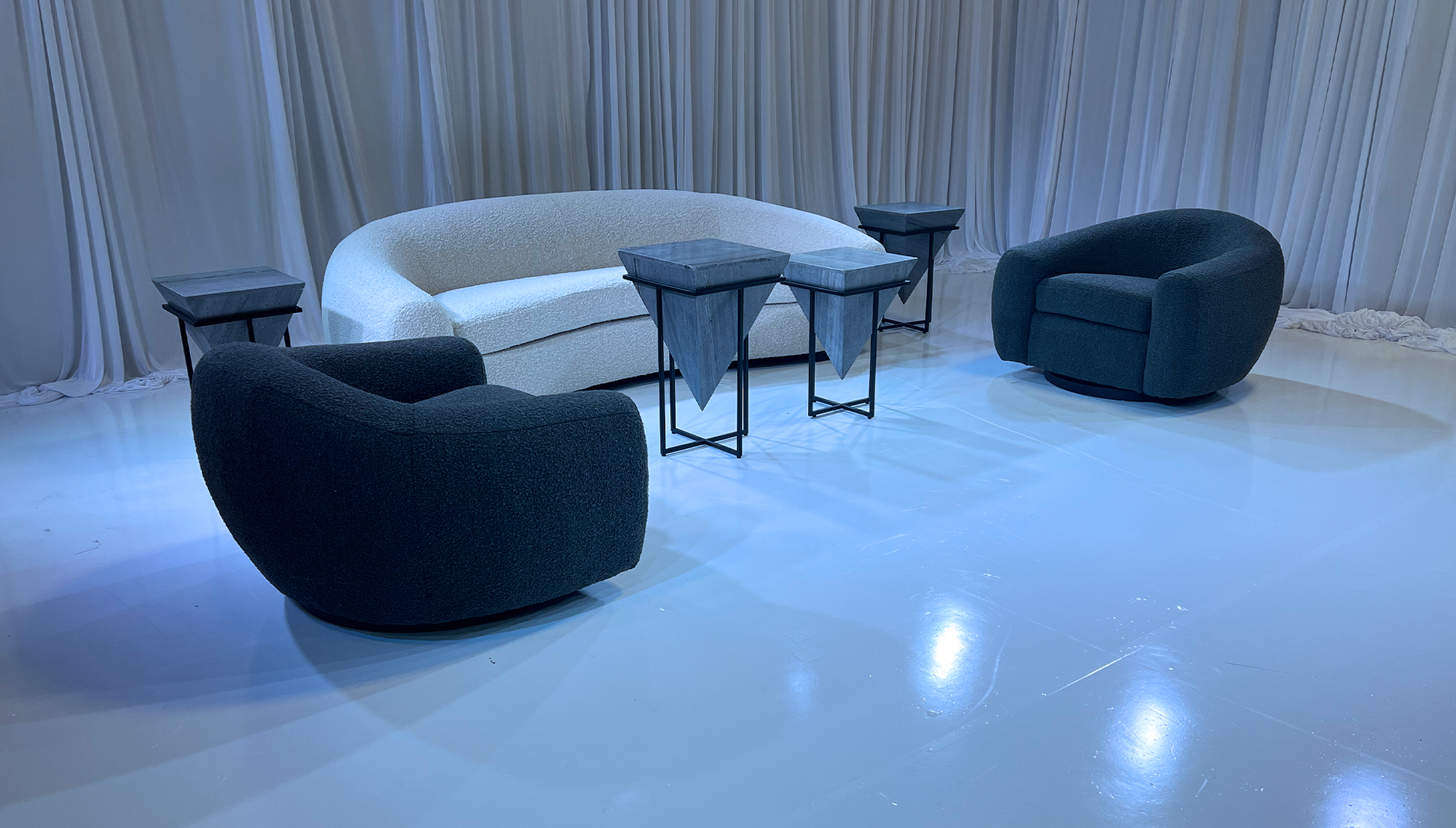 REGIS SOFA GROUPING 2 - WHITE