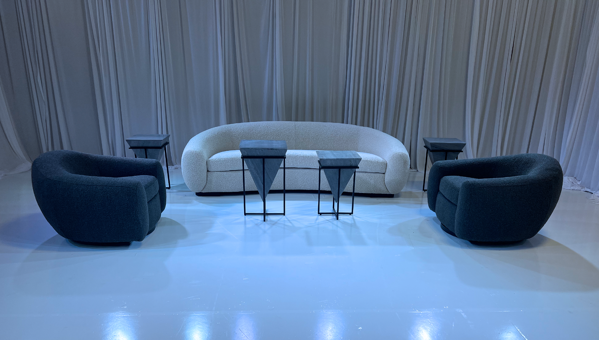 REGIS SOFA GROUPING 2 - WHITE