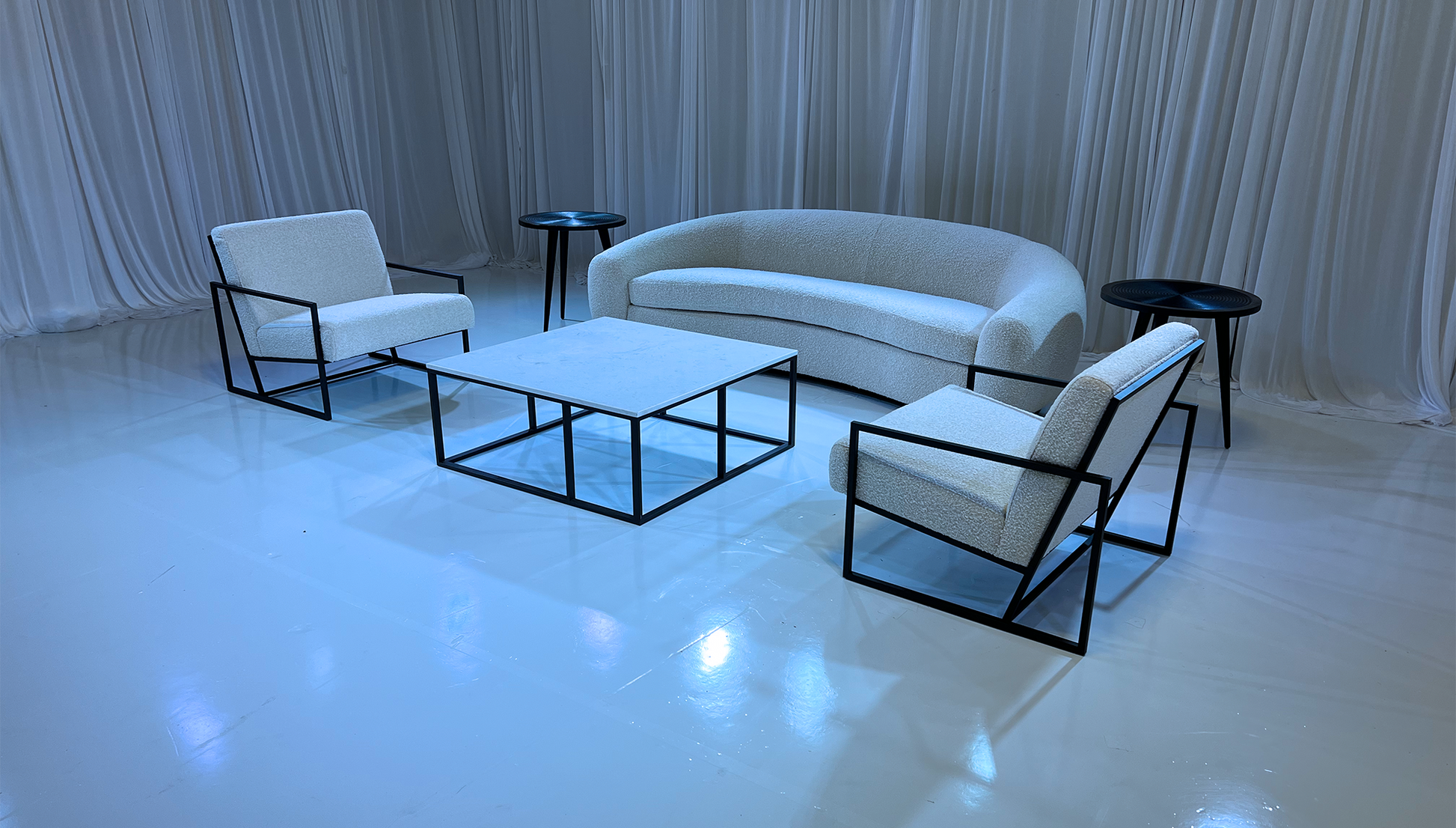 REGIS SOFA GROUPING 3 - WHITE