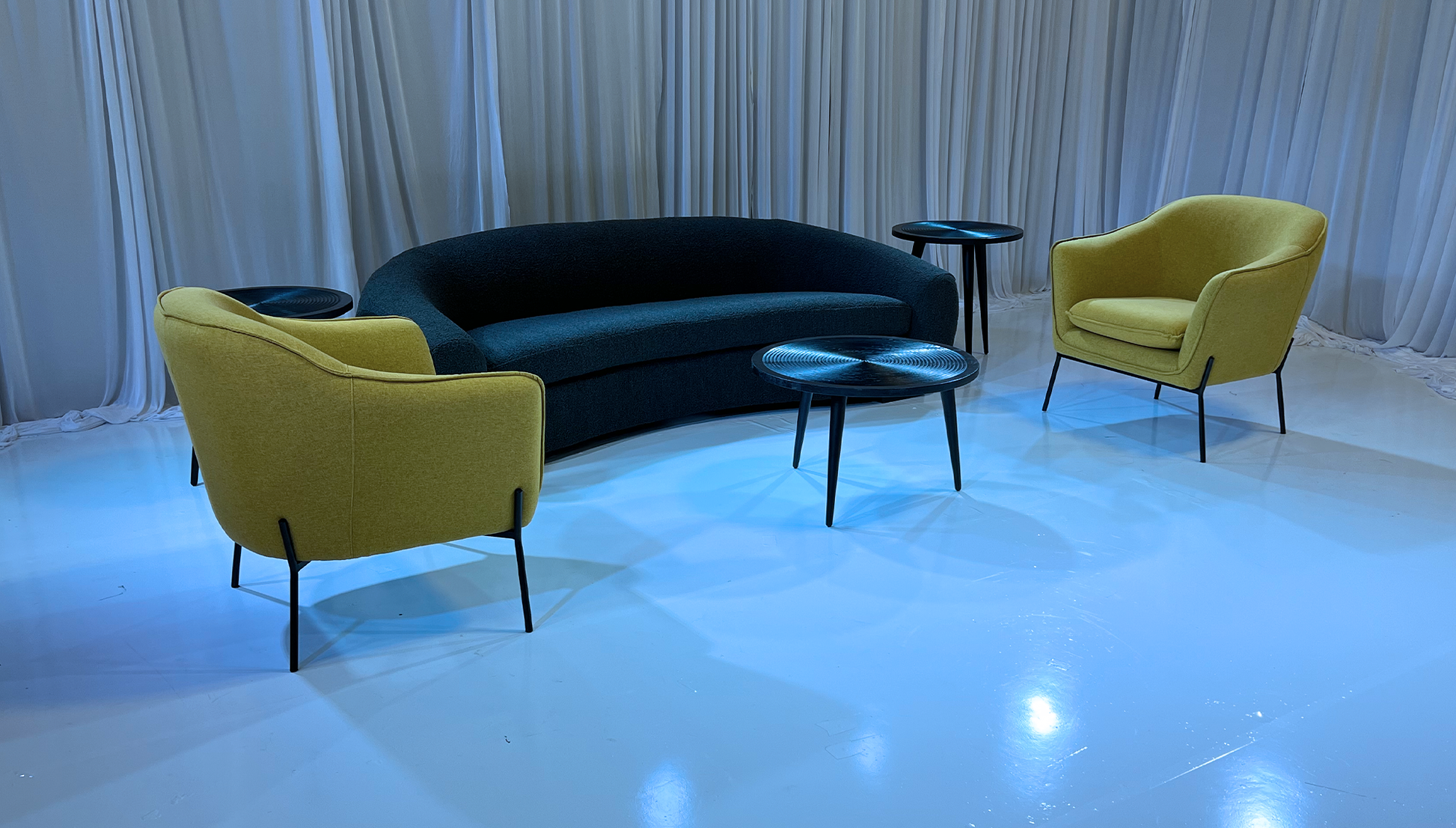REGIS SOFA GROUPING 3 - CHARCOAL