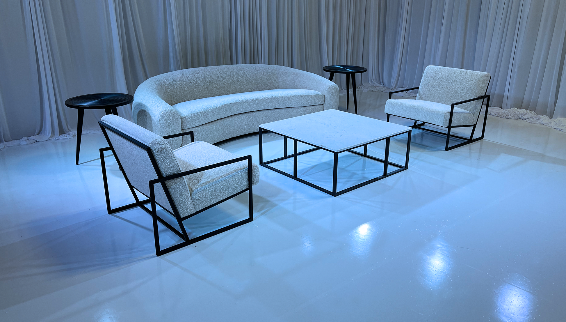 REGIS SOFA GROUPING 3 - WHITE