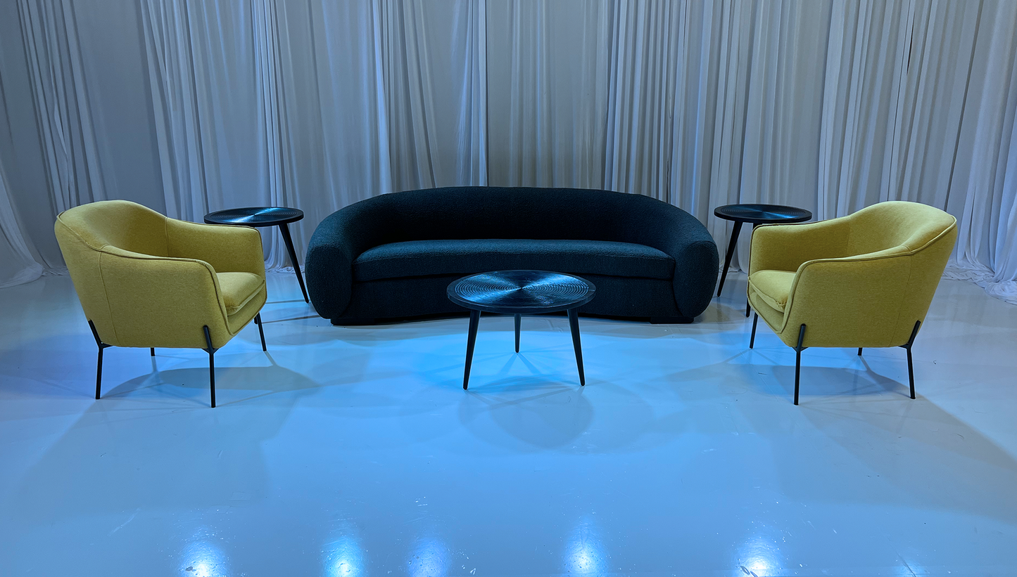 REGIS SOFA GROUPING 3 - CHARCOAL