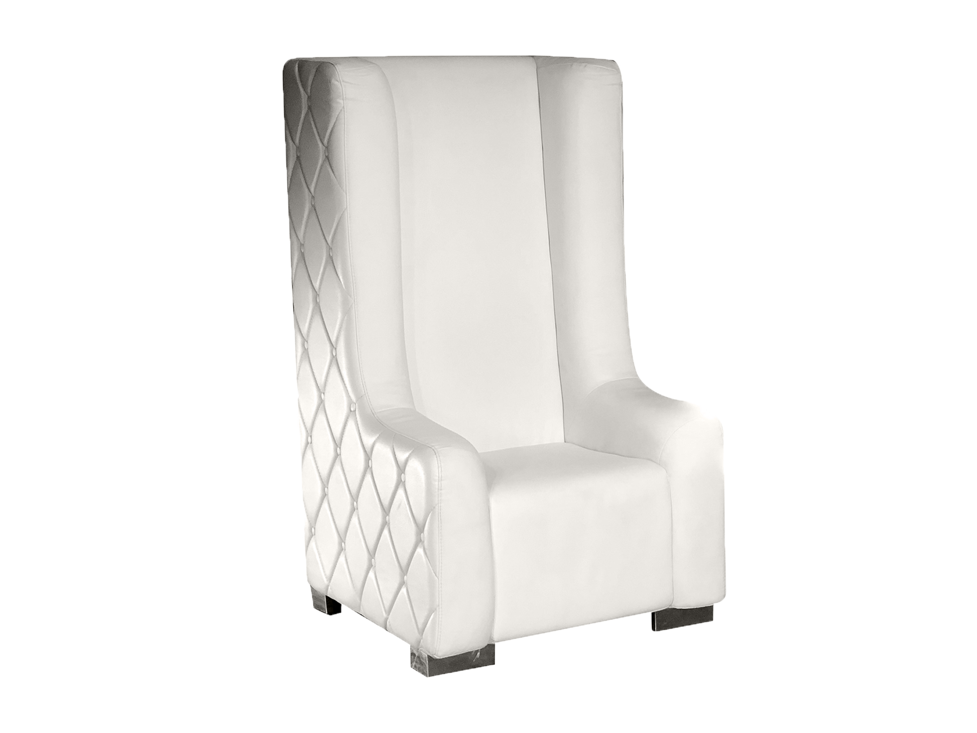 ROYALTY CLASSIC THRONE CHAIR - WHITE