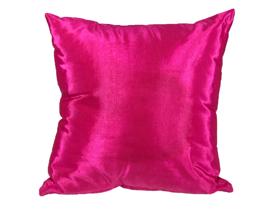 SATIN PILLOW - FUCHSIA