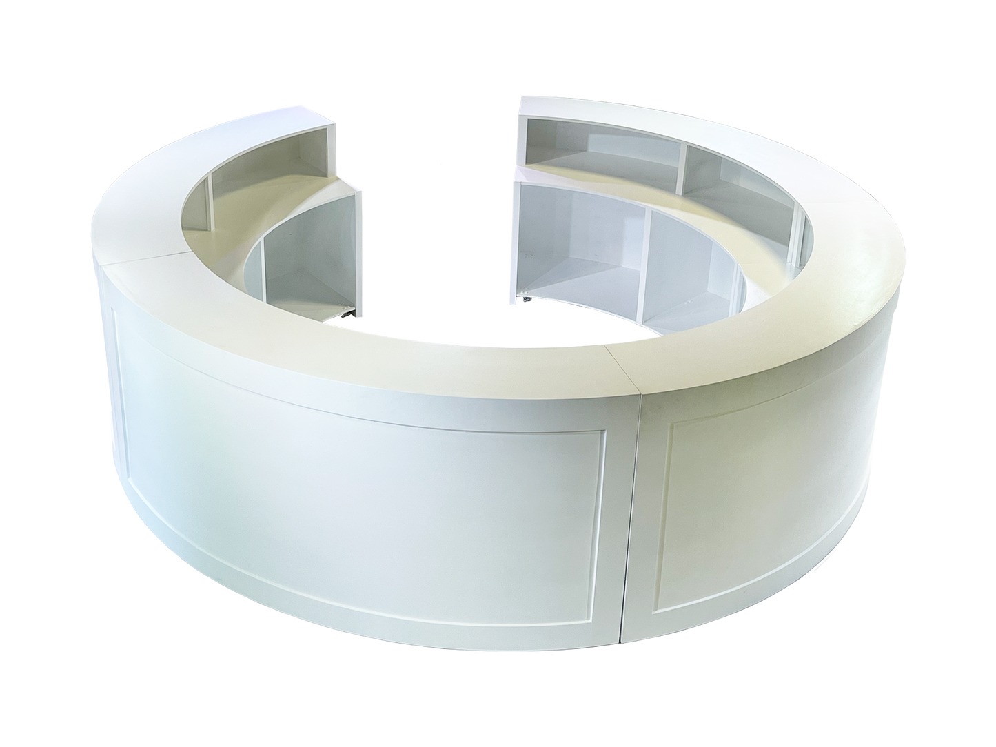 SAVANNAH CIRCULAR BAR - WHITE