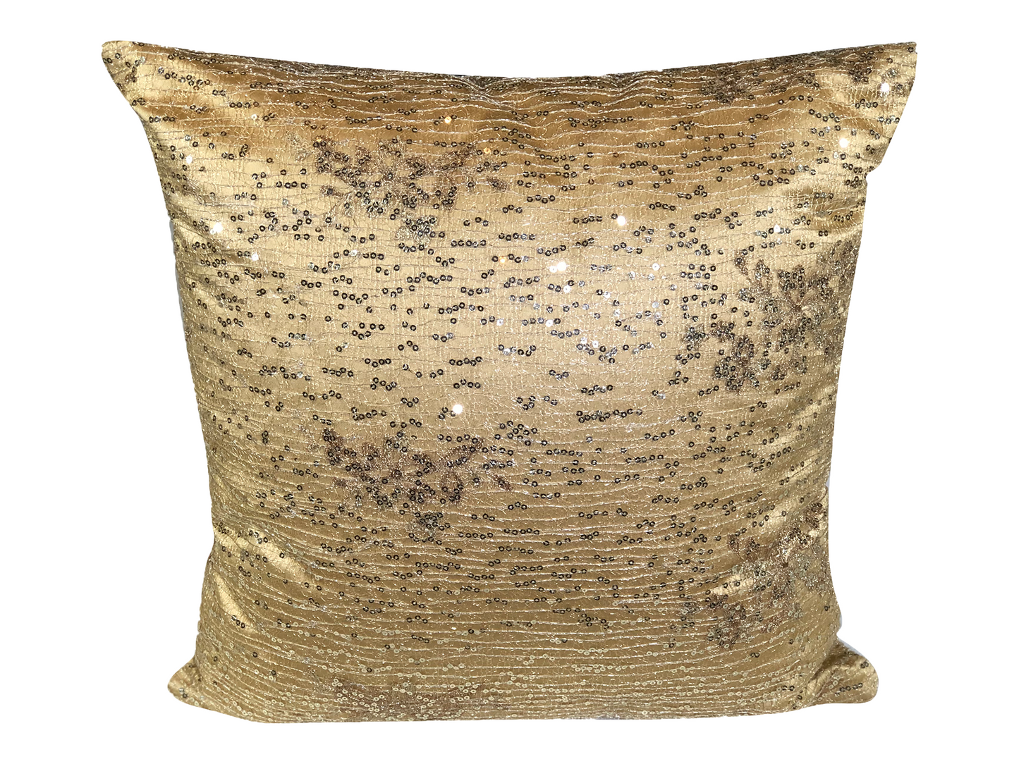 SEQUIN PILLOW - CONTEMPORARY GOLD