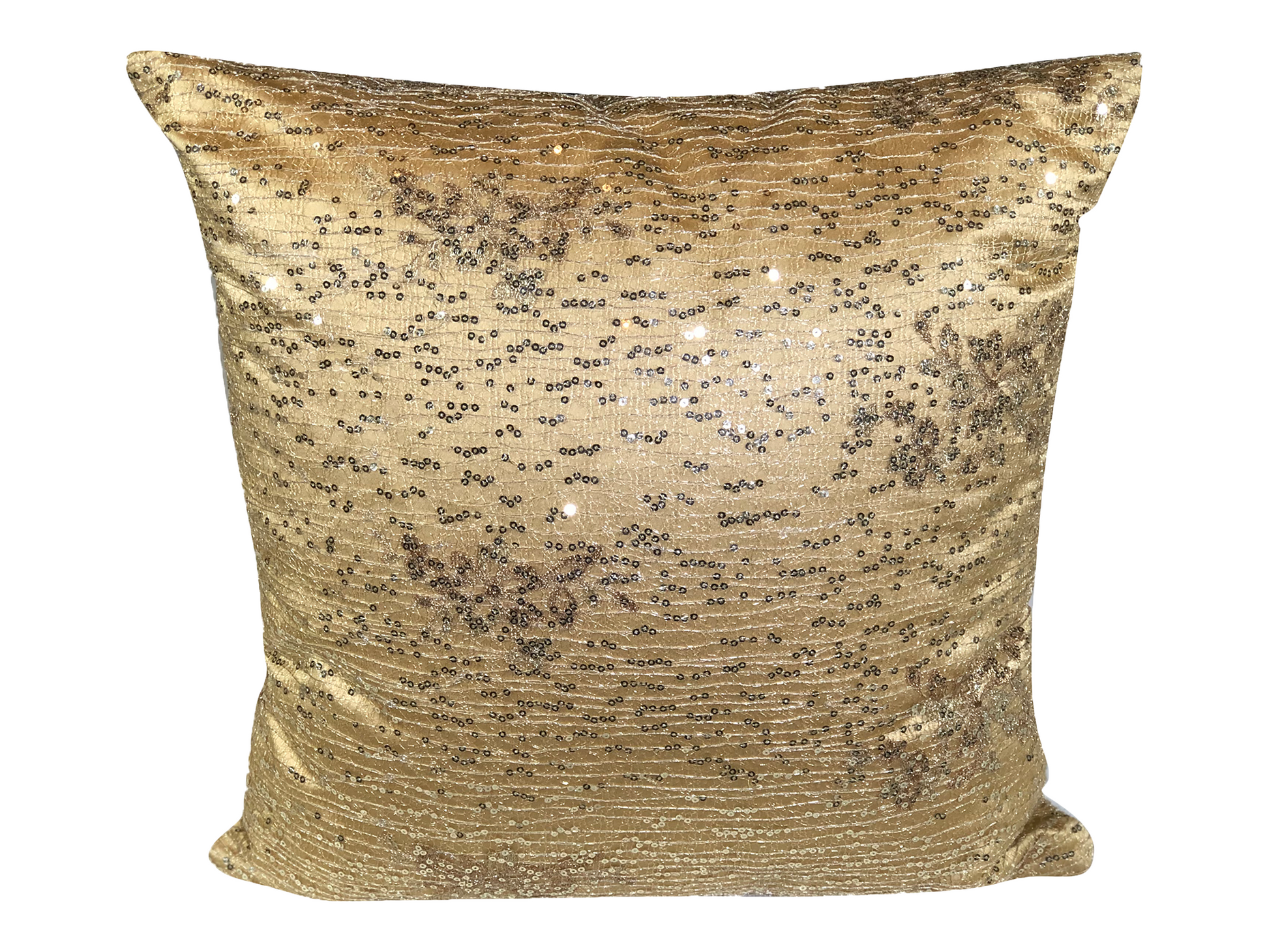SEQUIN PILLOW - CONTEMPORARY GOLD