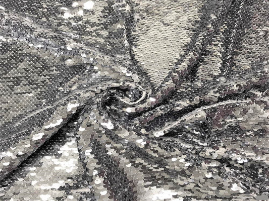 SEQUIN DRAPE - SILVER