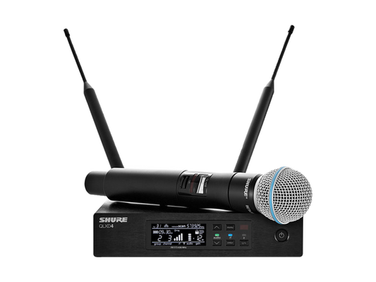 SHURE BETA 58 & QXLD RECEIVER | WIRELESS MICROPHONE