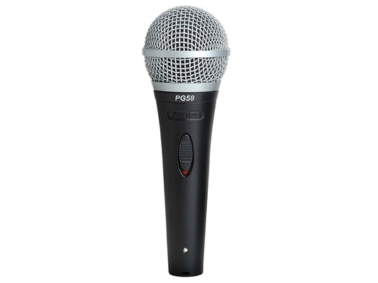 SHURE PG58-XLR | WIRED MICROPHONE