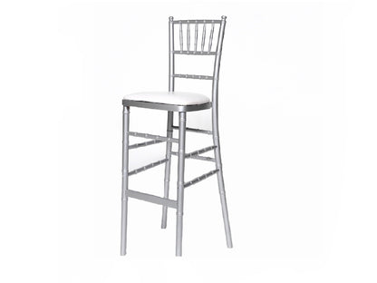 CHIAVARI BARSTOOL - SILVER
