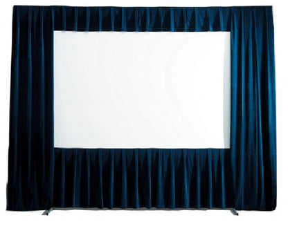 FAST FOLD SCREEN & BLACK DRESS KIT | 7' X 10'