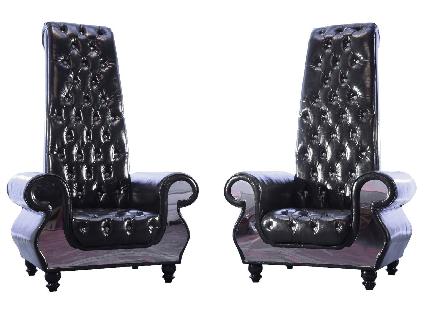 STUDIO 93 THRONE CHAIR - BLACK