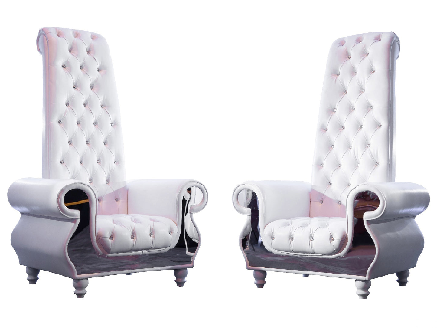 STUDIO 93 THRONE CHAIR - WHITE