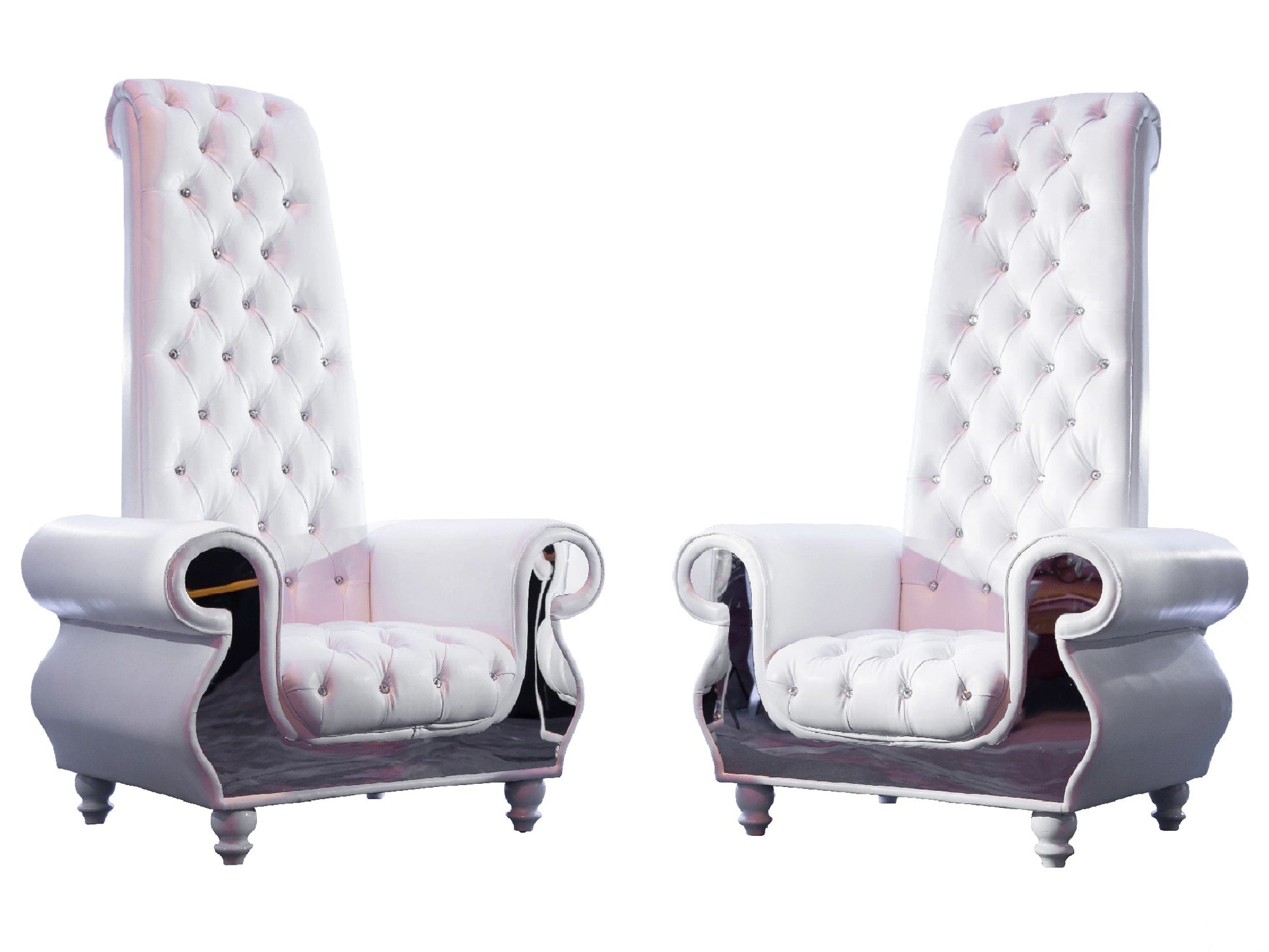 STUDIO 93 THRONE CHAIR - WHITE