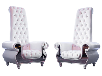 STUDIO 93 THRONE CHAIR - WHITE