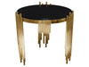 MIRAGE ACCENT TABLE - GOLD
