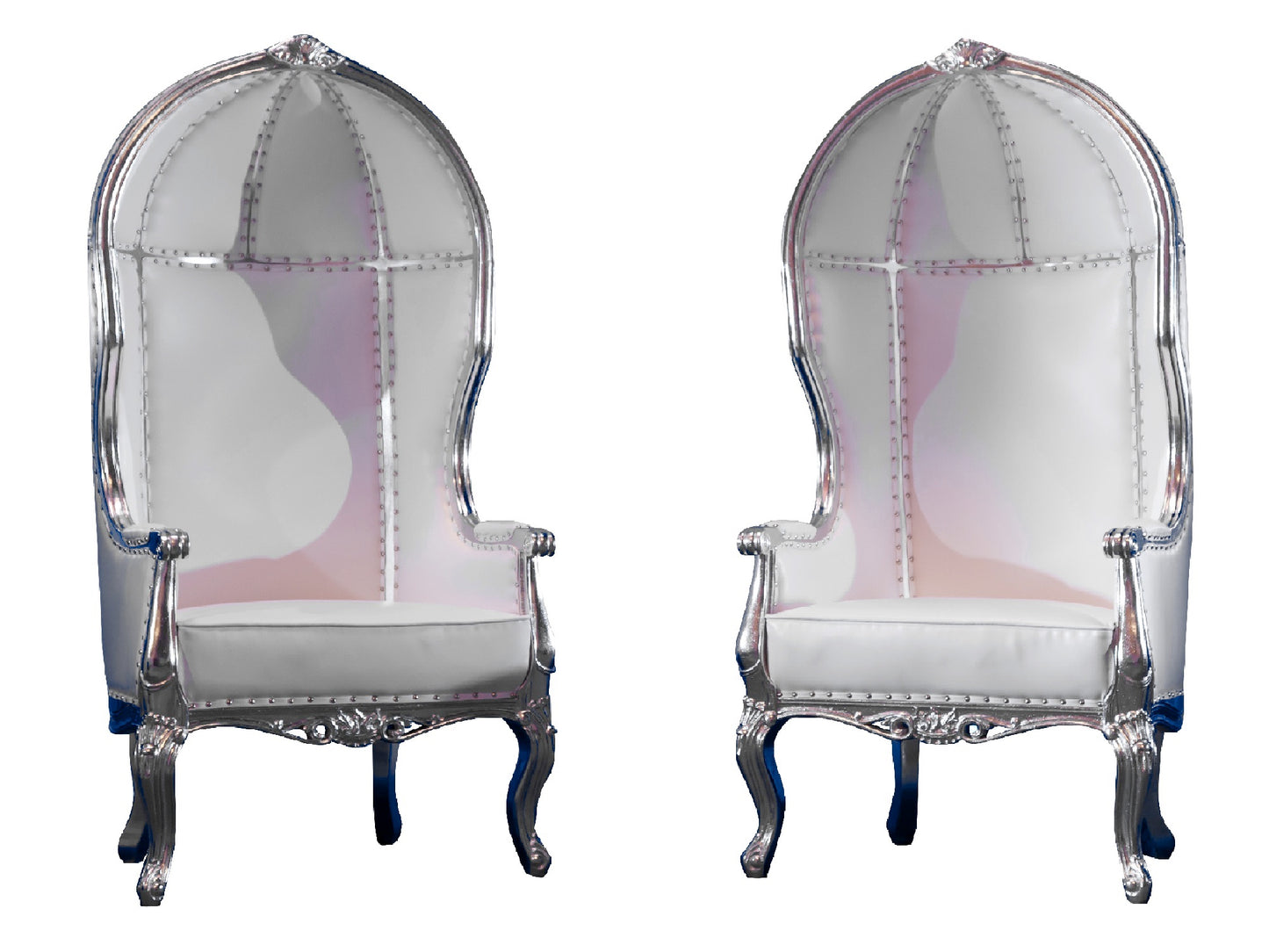 VERSAILLES THRONE CHAIR - PLATINUM