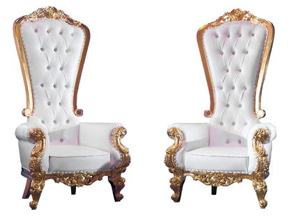 VICTORIA THRONE CHAIR - GOLD