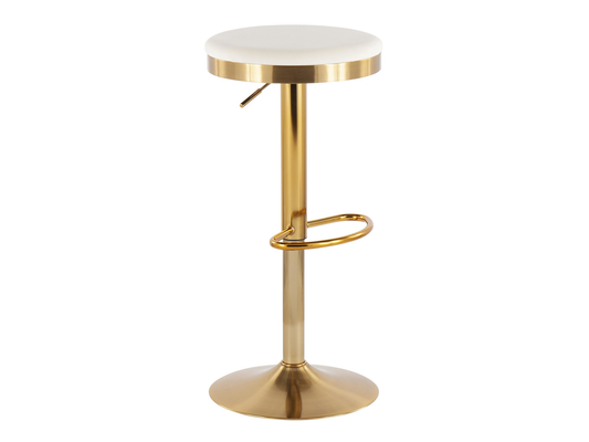 WHITLEY BARSTOOL - CREAM VELVET