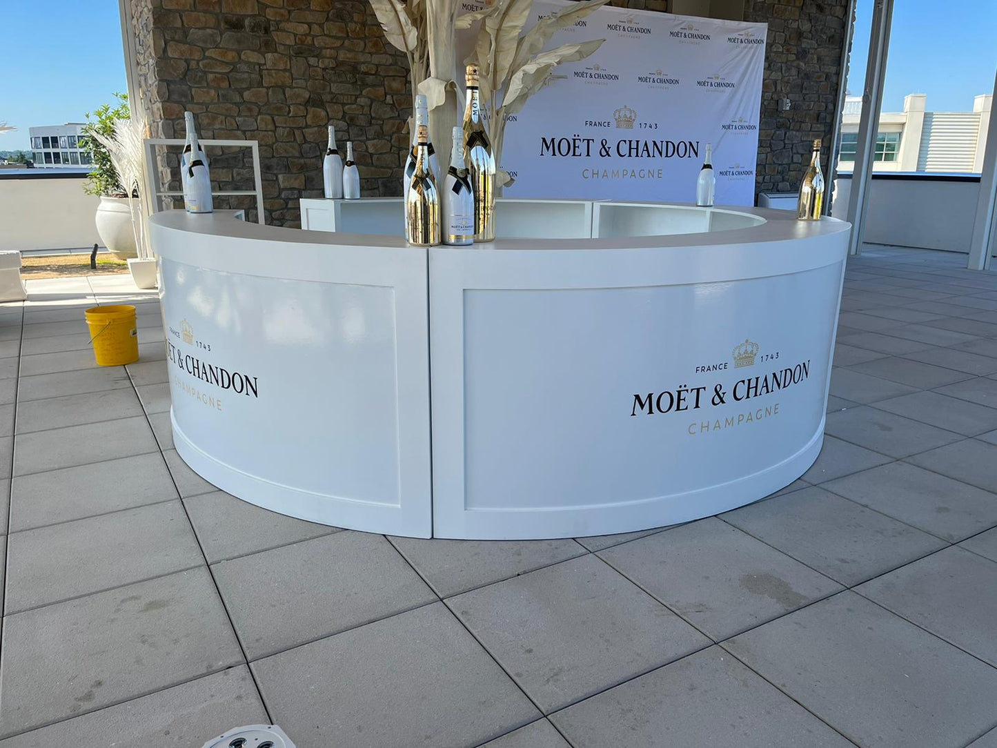 SAVANNAH CIRCULAR BAR - WHITE